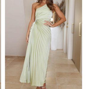 Hello Molly Season of Weddings Maxi Dress Lime